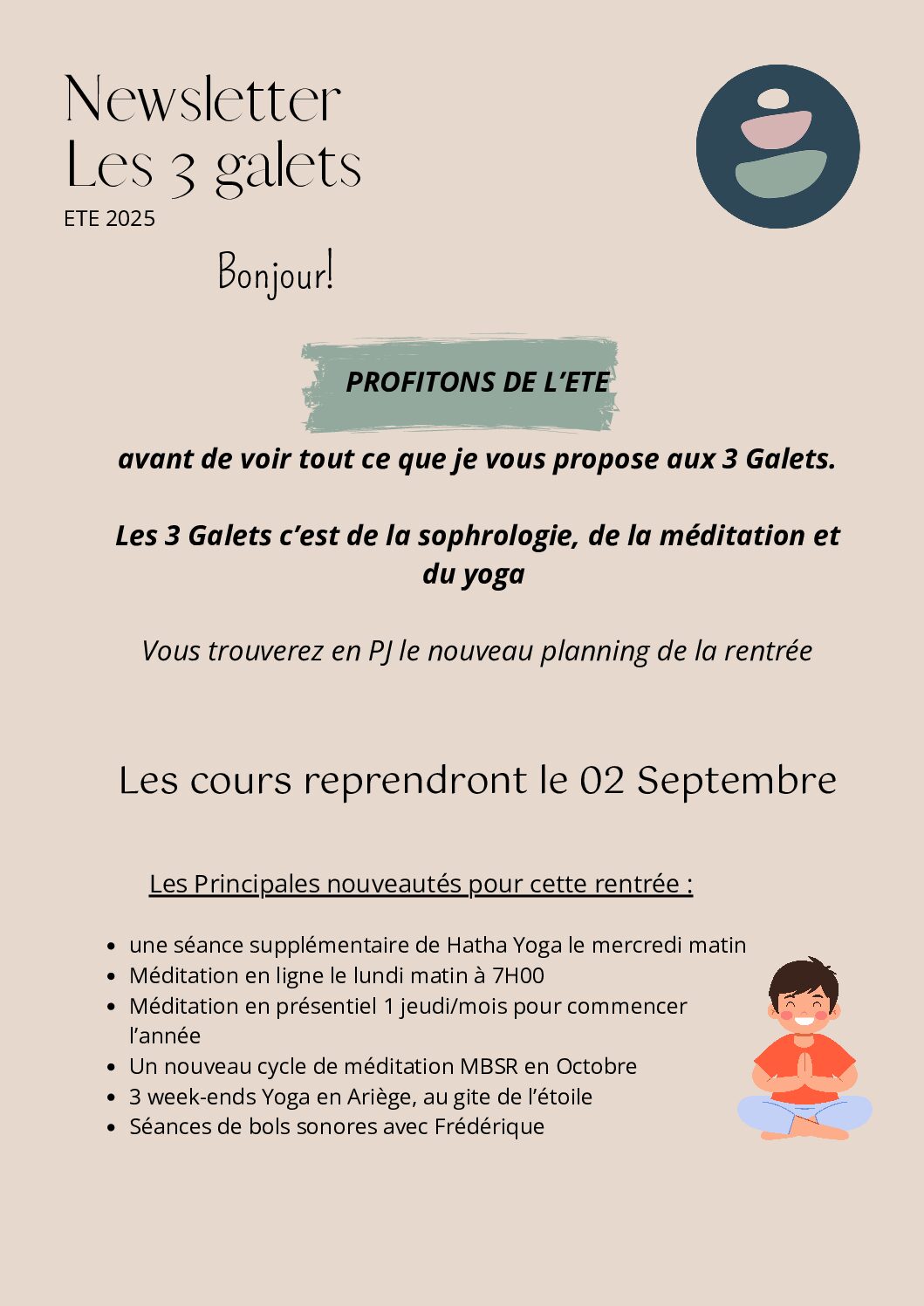 1er page NL site calendrier à jour