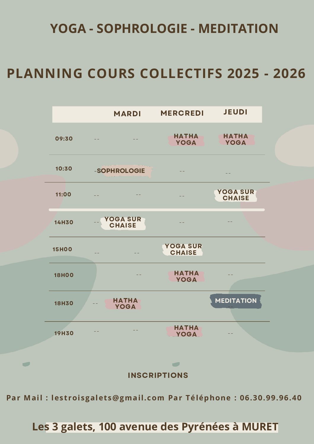 Planning 1 2025 site calendrier à jour