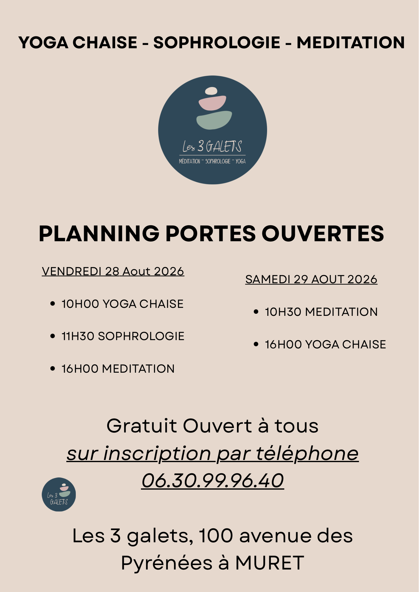 calendrier à jour